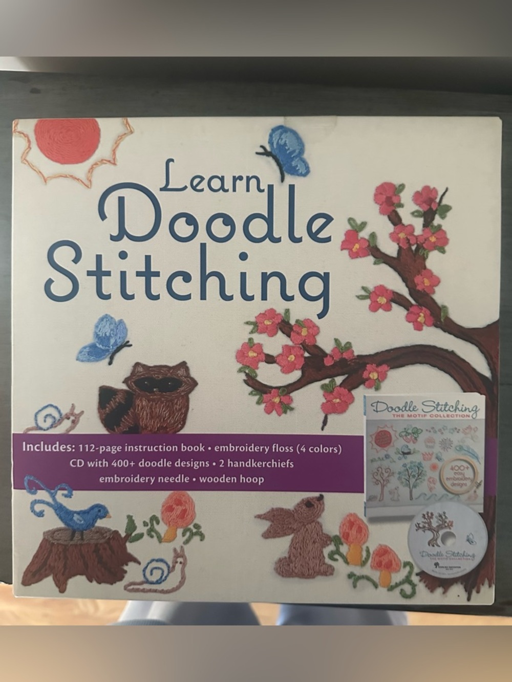 Steing Innovation Learn Doodle Stitching Kit Factory Sealed